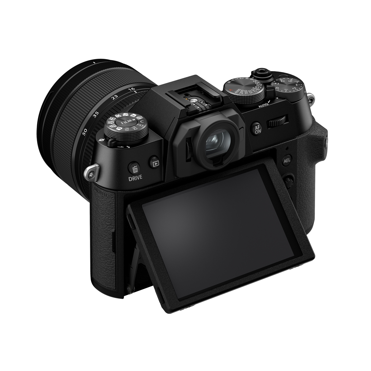 FUJIFILM X-T50 schwarz + XF 16-50 mm R LM WR, Kamerakit